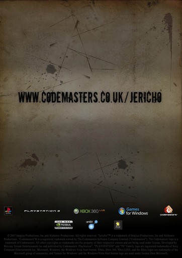 Clive Barker's Jericho - Официальная книга арта