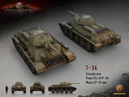 World of Tanks - Легендарный Т-34
