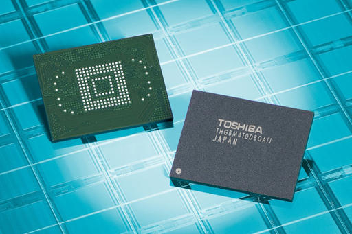 Игровое железо - Toshiba начинает выпуск встраиваемых микрочипов флеш-памяти нового поколения
